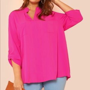 Hot pink tunic